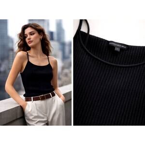 Banana Republic Elegant Black Women's Tank (L)